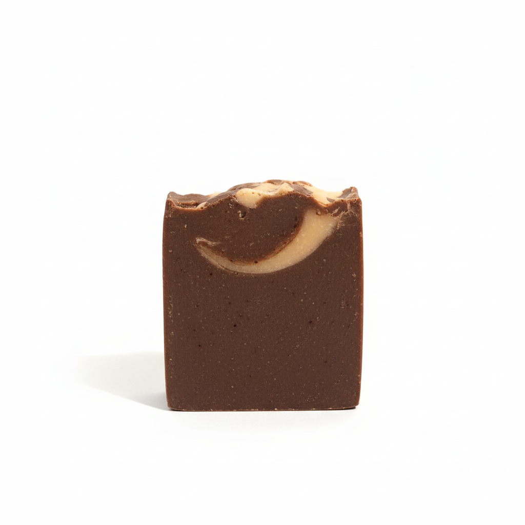 Cocoa swirl organic soap - clean