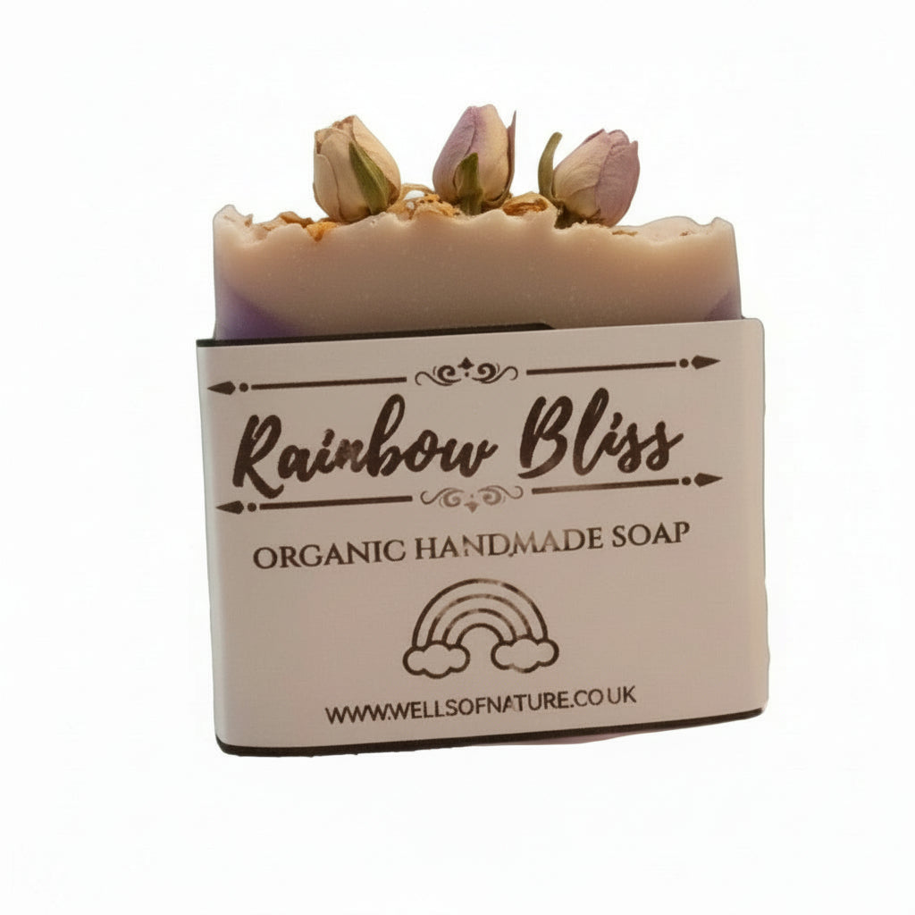Rainbow Bliss organic soap