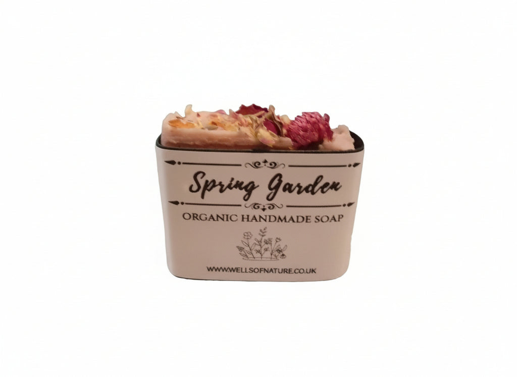 Spring garden organic soap £6
