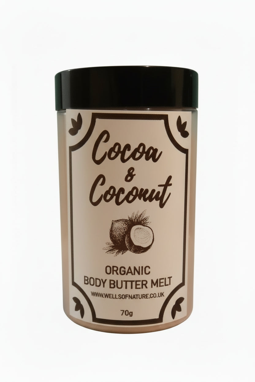 Cocoa & Coconut organic body butter melt £6.50