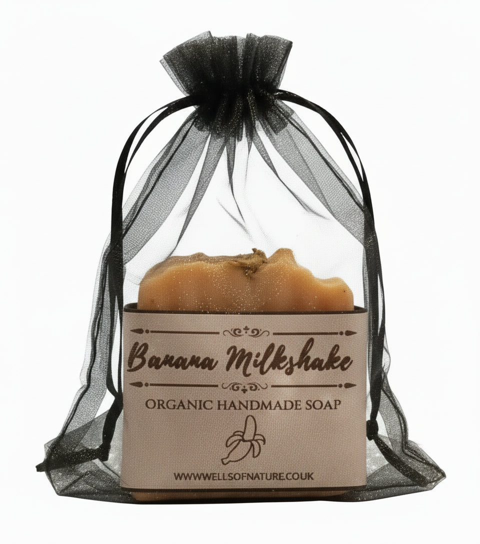 Banana milkshake organic soap £6