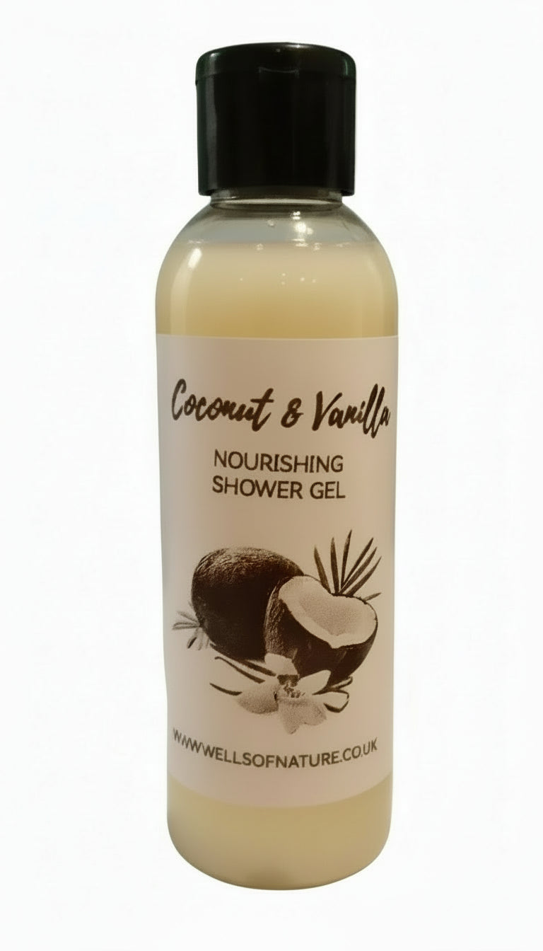 Coconut & vanilla nourishing shower gel £5