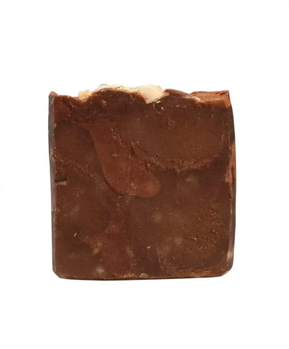 Cocoa swirl organic soap
