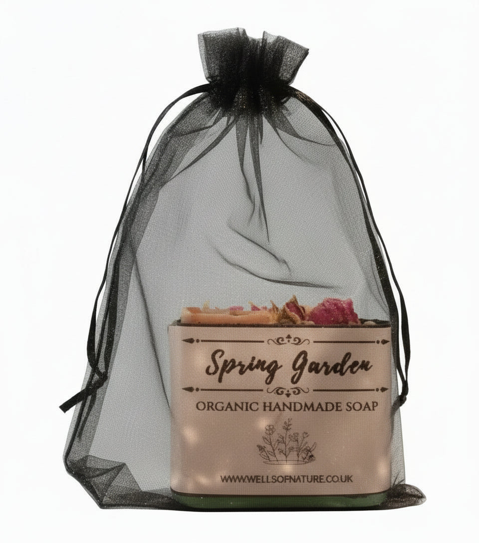 Spring garden organic soap